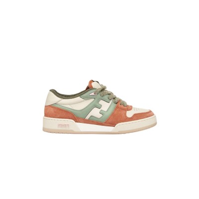 FENDI MATCH LOW 'WHITE ORANGE GREEN' 7E1493AI1NF1H1E